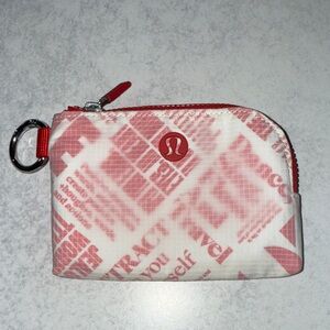 lululemon athletica mini wallet